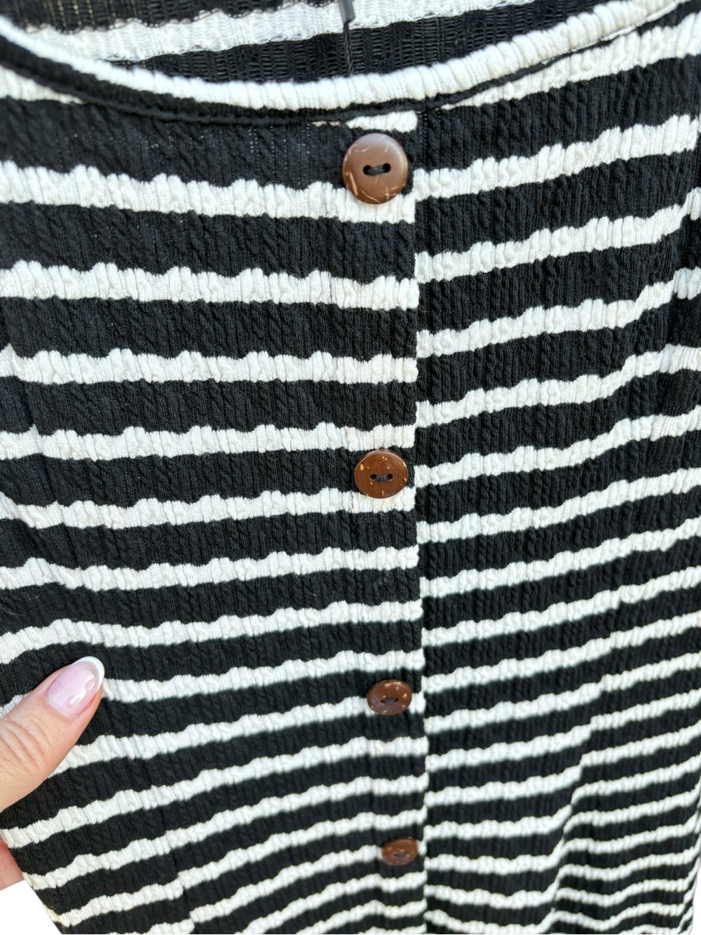 Stitch + Feather NWT Striped Midi Dress I Size: S - Picture 6 of 10